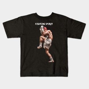 fighting spirit Kids T-Shirt